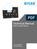 Manual Técnico ATS 115 - ATS 115 Plus