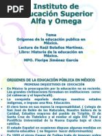 Download ORIGENES DE LA EDUCACION PUBLICA EN MEXICO by Flor Jimnez SN71245292 doc pdf