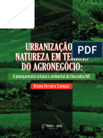 Ebook Urbanizacao e Natureza em Terras Do Agronegocio