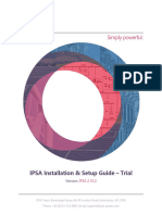 IPSA Installation Setup Guide Trial