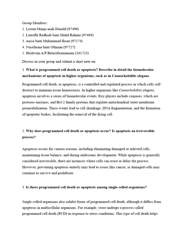 Short Note (Answers) PDF