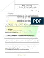 B.1.5 - Propriedades Físicas e Químicas Das Substâncias - Ficha de Trabalho