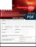 Corregidor Int'l Half Marathon Registration Form