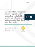 Lineamientos Estrategia Soy Generacion Sonriente