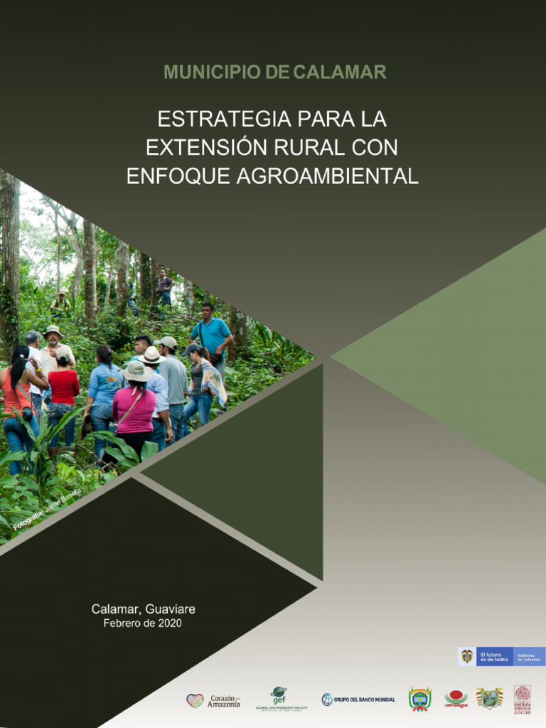 Calamar Estrategia Extension Rural | PDF | Deforestación | Agricultura