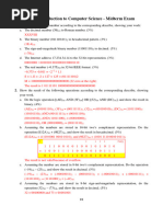 104 Midterm - Solutions