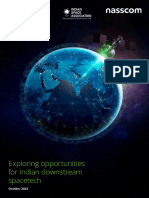 (2023 10) ISpA Nasscom Deloitte-Exploring Oppportunities For Indian Downstream Spacetech Report