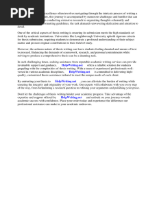 Loughborough University Thesis Submission
