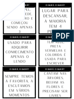 Lugar para Descansar, A Maioria Tem 4 Pernas: Usado para Adquirir Conhecimento Apenas O Lendo