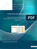 Credit and Saving Management System
