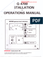 Manual & Documentation UNIRAD Q4700 - ENG
