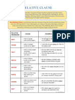 Relative Clause