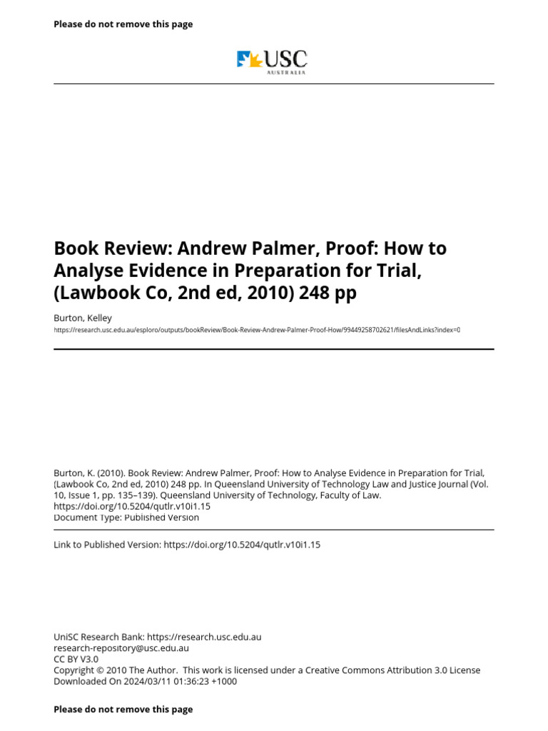 PDF - Published Version (Open Access) | PDF | Evidence | Hypothesis