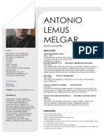 CV Antonio Lemus