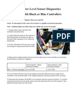 CM3 Water Level Sensor Diagnosti