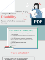 Disability Presentation 2023