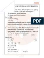 NEET SHM and Oscillations Important Questions