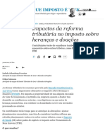 Reforma Tributária e Imposto Sobre Heranças e Doações - 05-03-2024 - Que Imposto É Esse - Folha