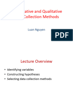 W5 Quantitative and Qualitative Data Collection Methods