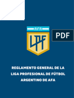 Reglamento General LPF