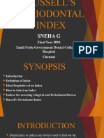 Russels Periodontal Index