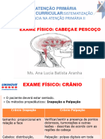 Exame Físico Cabeça e Pescoço