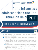 Propuesta de intervención módulo 1