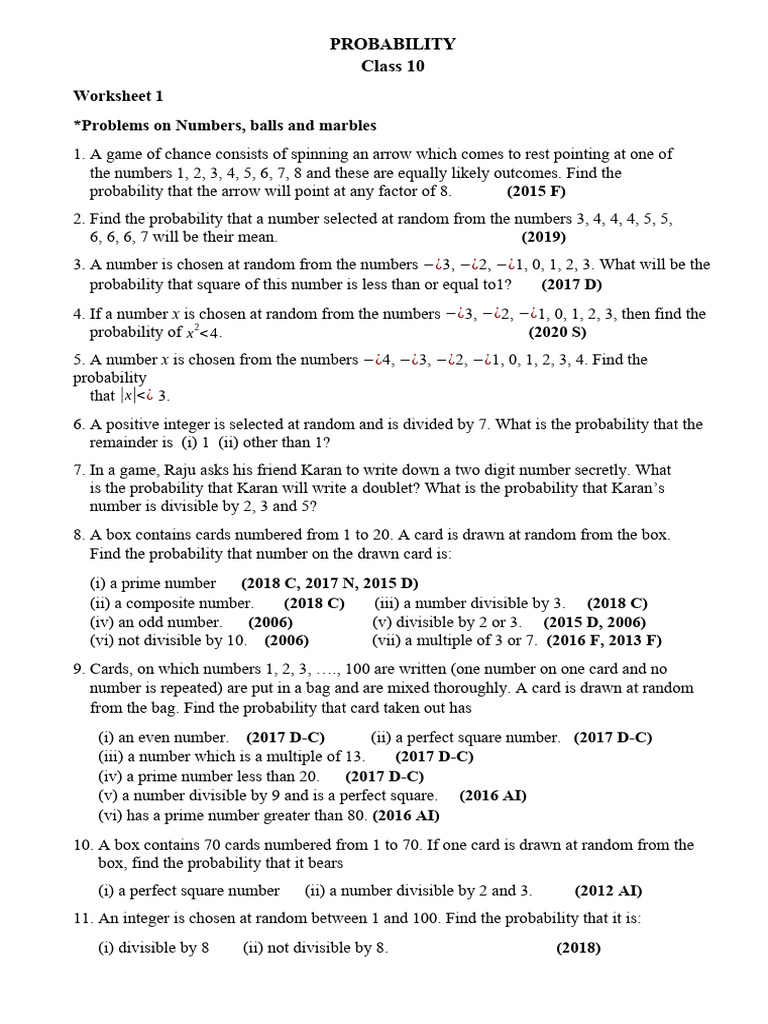 Probability And Statistics Mathematics Pdf