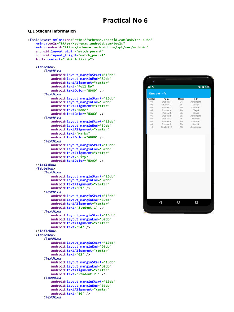 Android Programs-Converted-Ischema | PDF | Android (Operating System ...