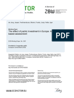 The Effect of Public Investment in Europe A Modelbased Assessment