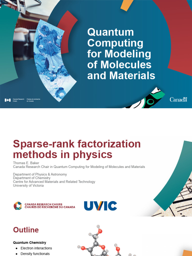 Quantum Computing Methods | PDF | Density Functional Theory | Quantum ...