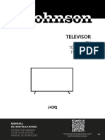 Documentación Técnica Johnson - Televisores - J43Q - J43Q - Manual - Usuario - #01