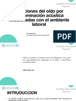 Afecciones Del Oido Por Contaminacion Auditiva Laboral