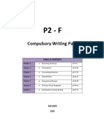 P2-F Compulsory Writing Pack