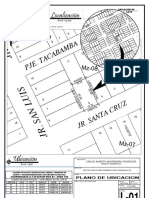 Plano de Ubicacion Lote Nuevo Eden