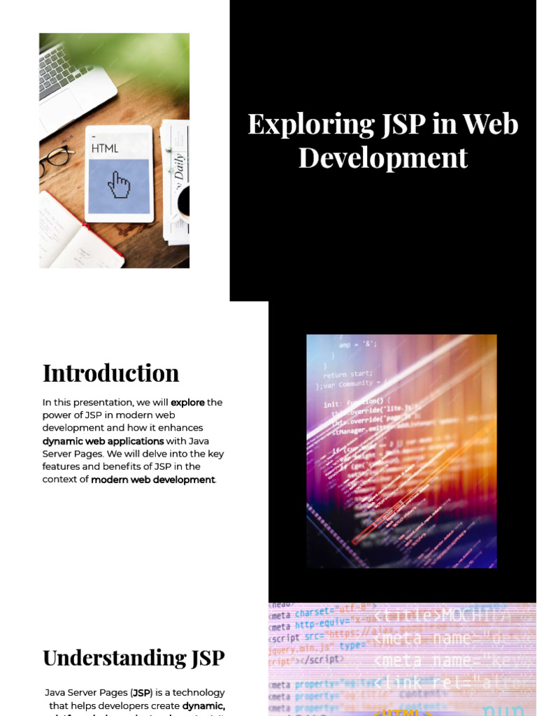 Exploring JSP in Web Development Exploring JSP in Web Development | PDF ...