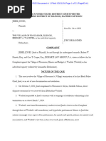 Complaint (Jones v. Flossmoor) (File-Stamped)