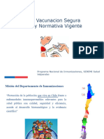 Vacunacion Segura y Normativa Vigente PDF