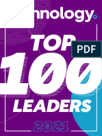Technology Top 100 Leaders Supplement 2021