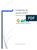 Servicio DHCP