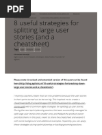 StorySplitting - 8 Useful Strategies For Splitting Large User Stories (And A Cheatsheet)