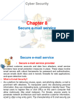 Chapter# 8 Secure E-Mail Service