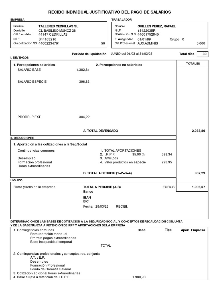 Confección - de - Recibos R | PDF | Salario | Gestión de recursos humanos