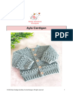 Ayla Cardigan by Baby Crochet Designs
