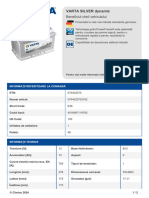 VARTA SILVER Dynamic: Beneficiul Cheii Vehiculului