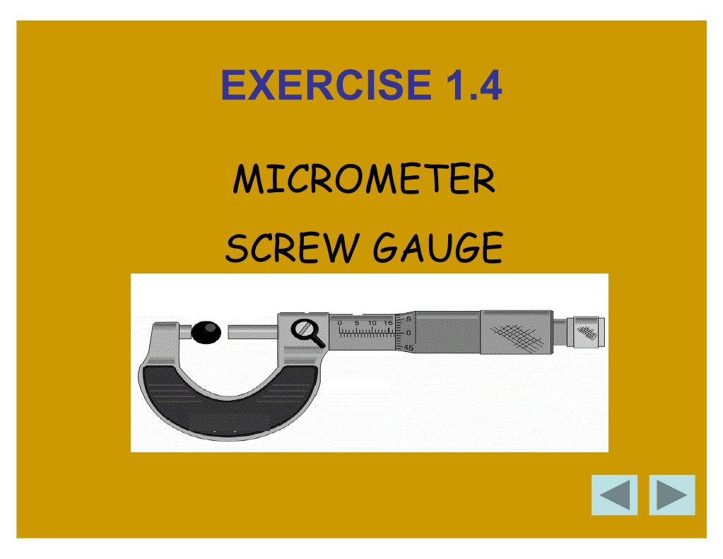 Assesment On Micrometer Screw Gauge | PDF