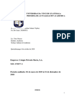 Informe Auditor Independiente