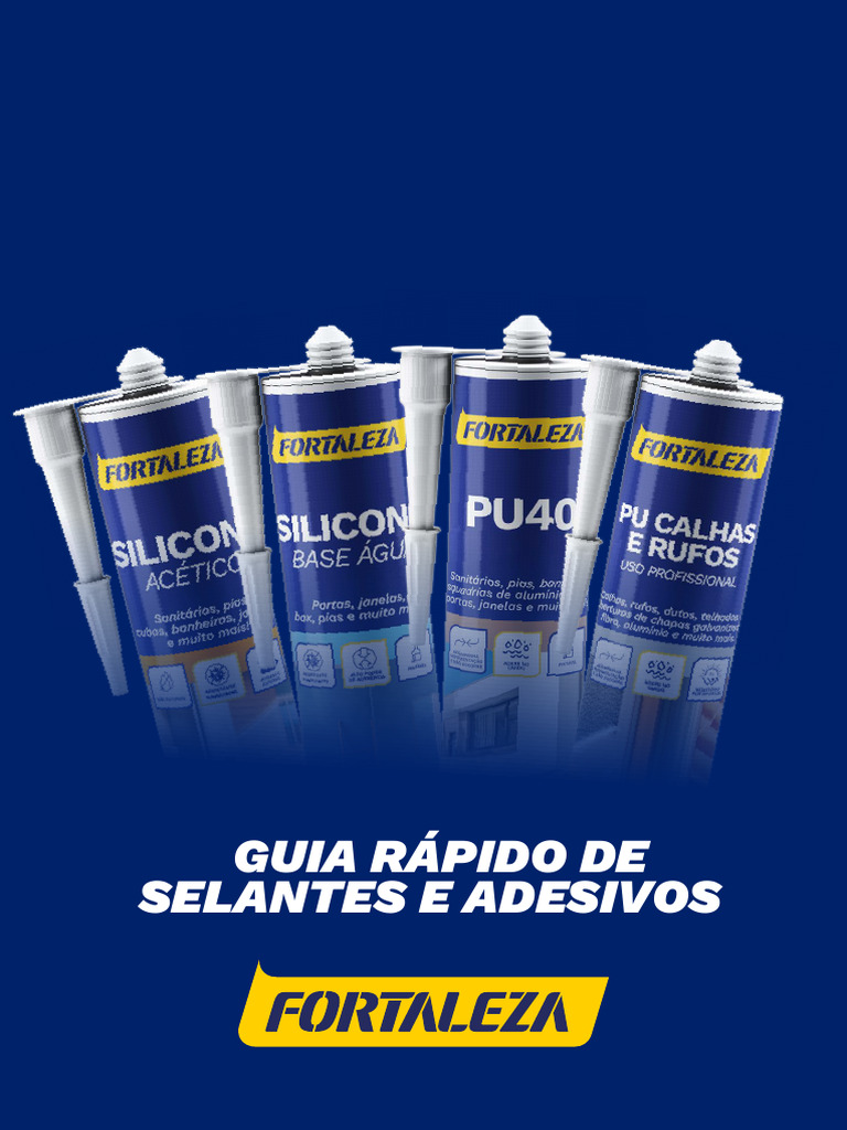 Fo Guia Rápido Selantes e Adesivos Fortaleza Digital Dez23 | PDF ...