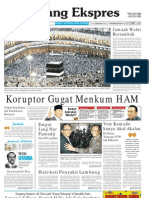 Koran Padang Ekspres | Rabu, 2 November 2011