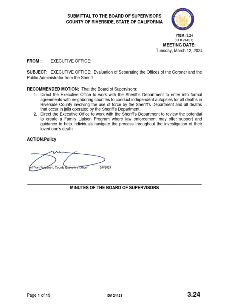 **Riverside County Coroner Press Releaseforum: Unveiling the Truth Behind In-Custody Deaths